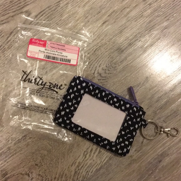 thirty one mini coin purse